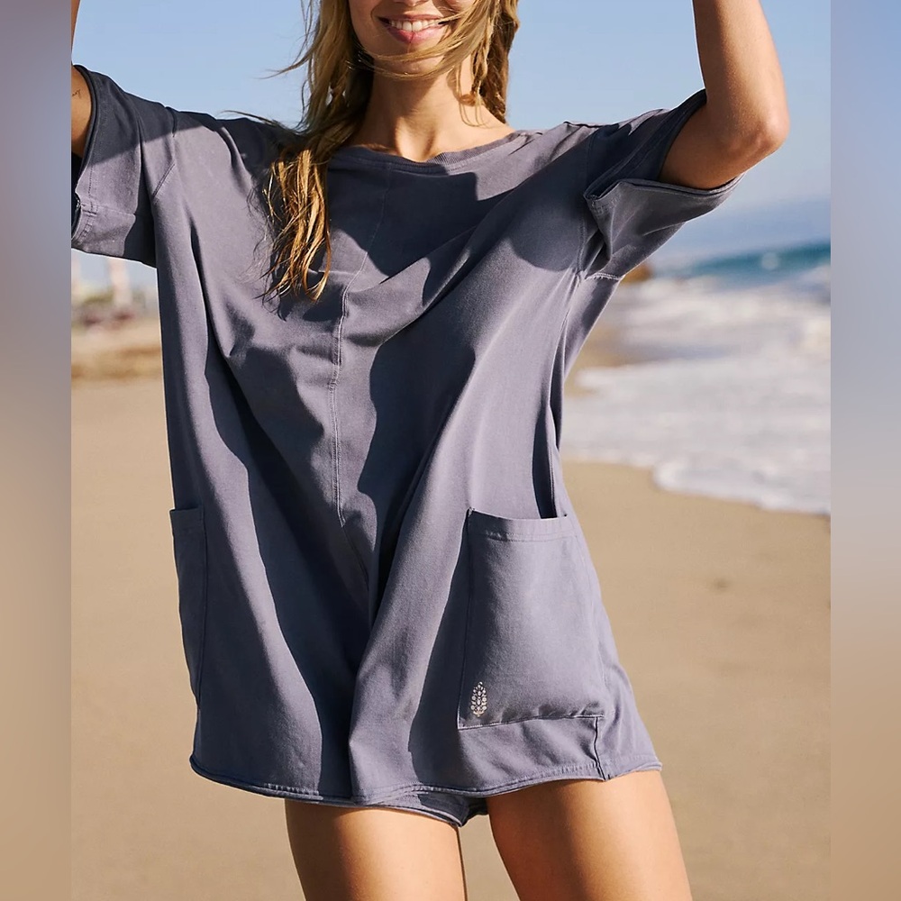 Free People Hot Shot Romper